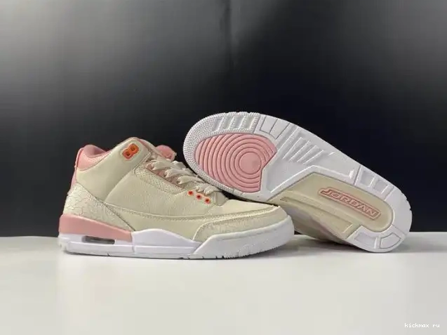 Rep Jordan Rust 3 (W) Retro Sail CK9246-116 Pink Air 0516